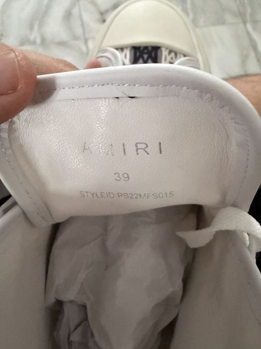 Amiri Sneakers.