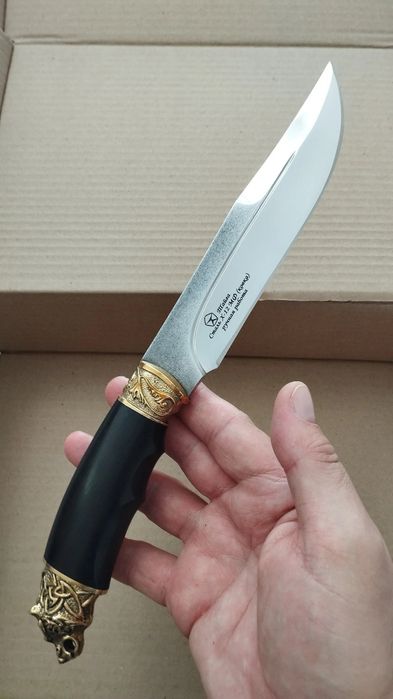 Кизлярский разделочный нож из кованой стали Х12МФ