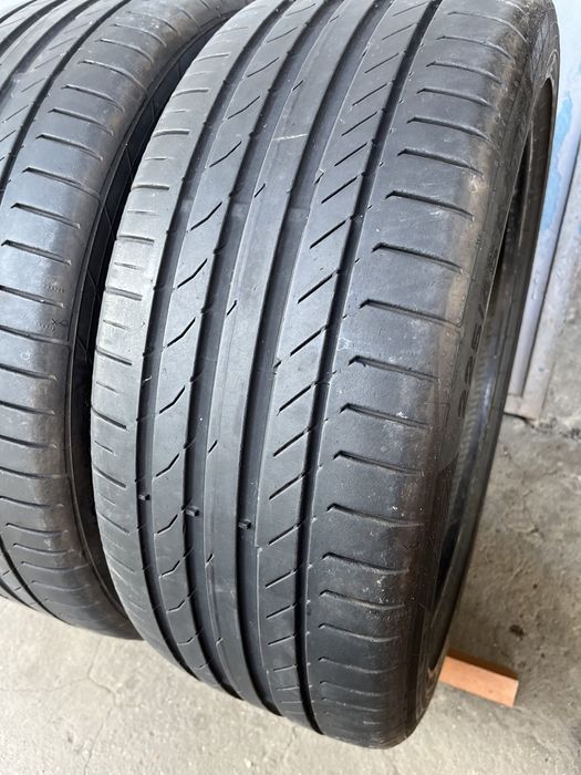 2 бр. летни гуми 225/45/19 Continental DOT 3817 4,5 mm