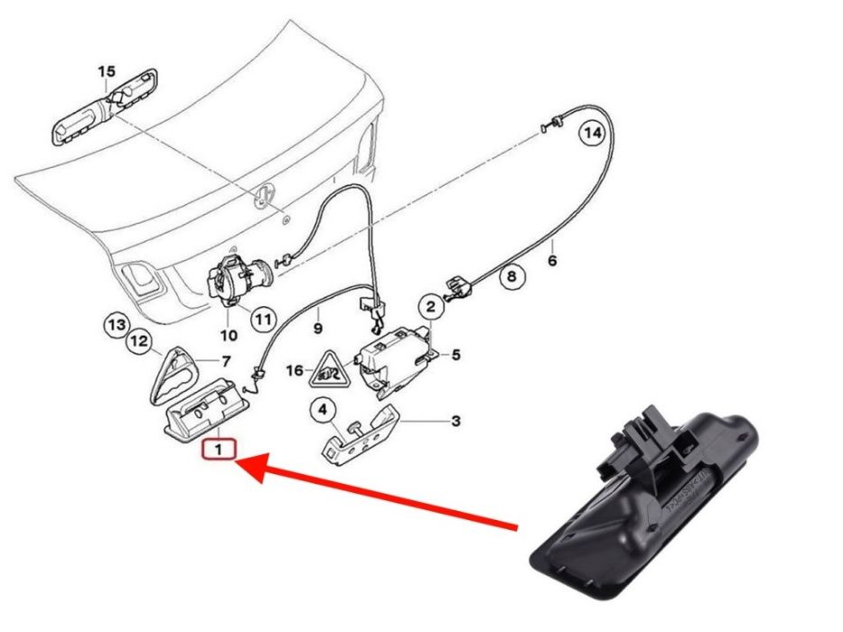 Maner haion hayon exterior BMW E90 E91 E92 E93 E60 E61 E84 E70 E71 .