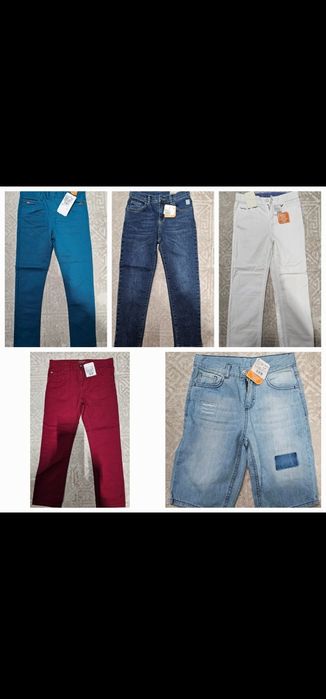 Новые Джинсы для мальчика 7, 8, 9 лет