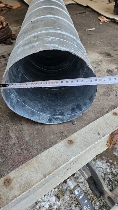 Tub spiro rigid 200mm