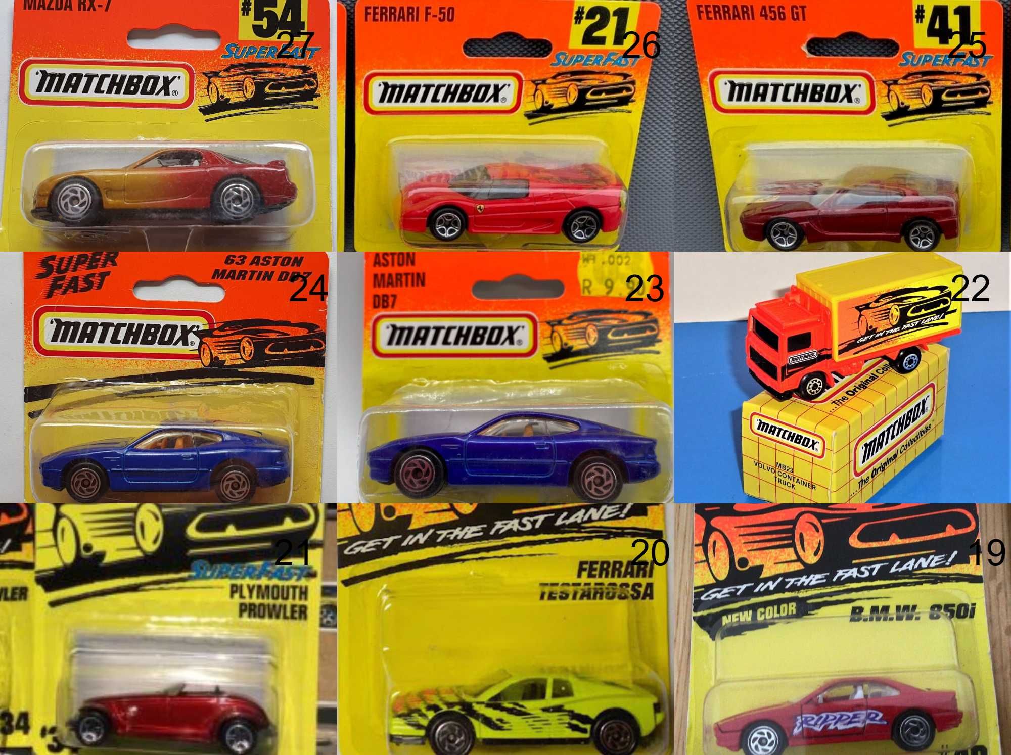 Метални колички Мачбокс Matchbox от различни години в мащаб 1:64 Част1