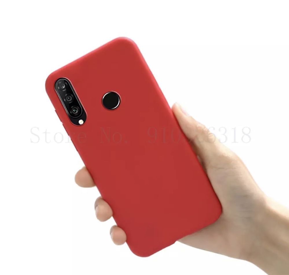 Huawei P40 P30 Lite Husa X LEVEL Silicon cu Catifea / Alcantara