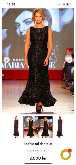 Vând rochie mărime 44 Liza Panait