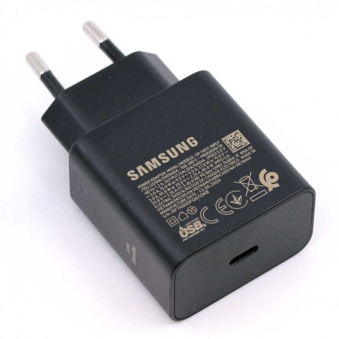 Оригинално зарядно Samsung 45W за Galaxy S25 Ultra,S25+,S24 Ultra,S24+