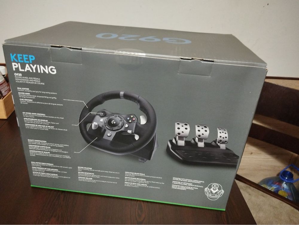 G920 Wheel/pedals за Xbox/PC