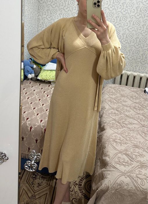 Костюм Serianno кардиган+платье