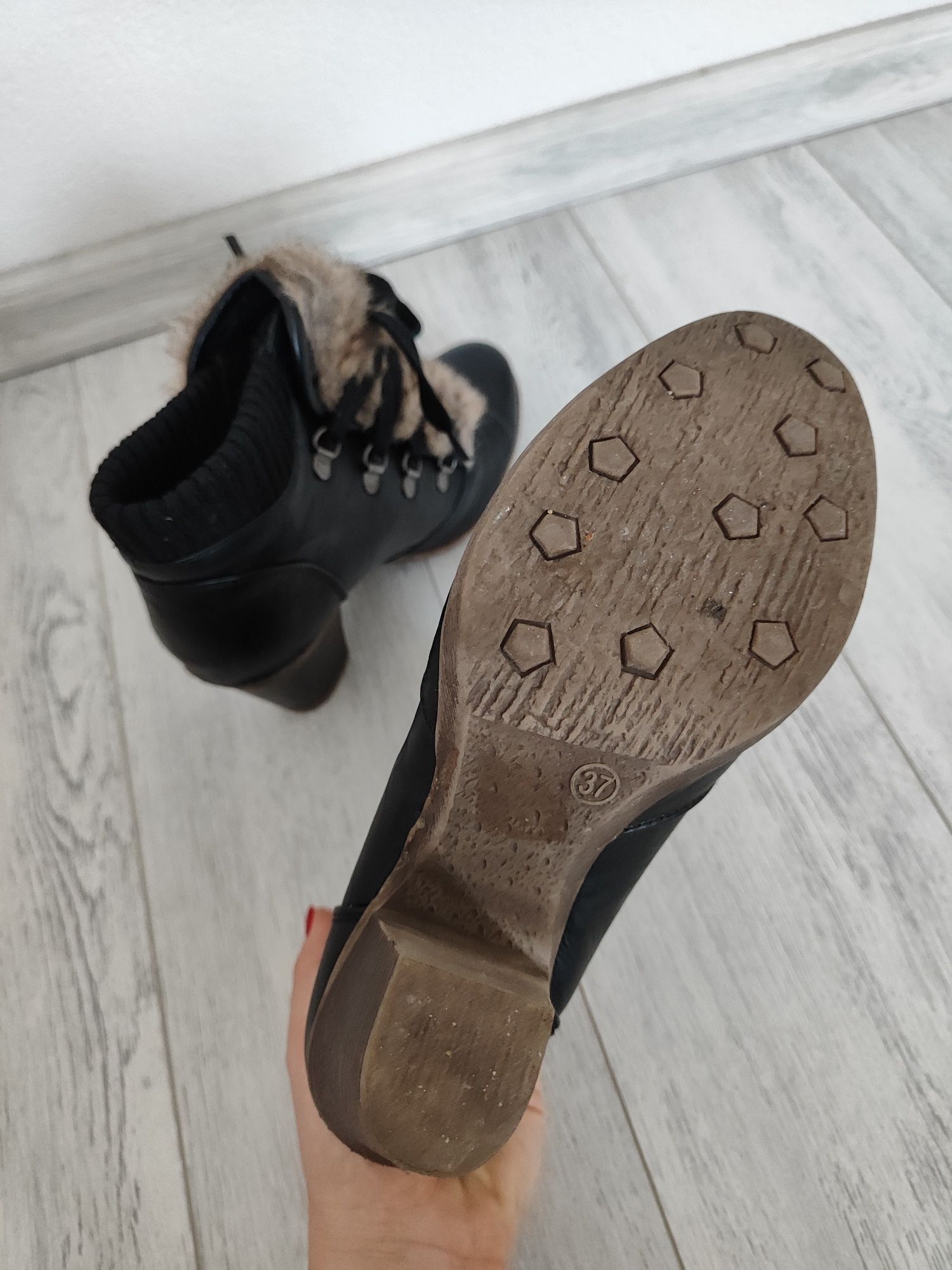 Дамски обувки, черни