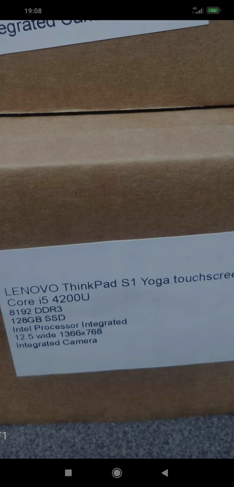 Lenovo ThinkPad s1 yoga touchscreen