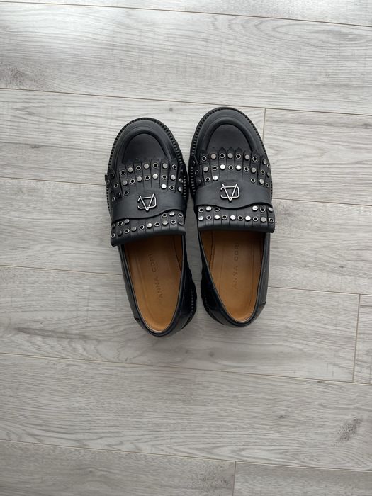 Mocasini dama Anna Cori, piele, marime 38