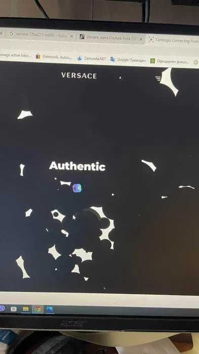 VERSACE JEANS COUTURE BAROCCO Printed 100% оригинална дамска риза