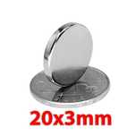 20x3mm неодимов МАГНИТ N52, magnit neodimov, магнити