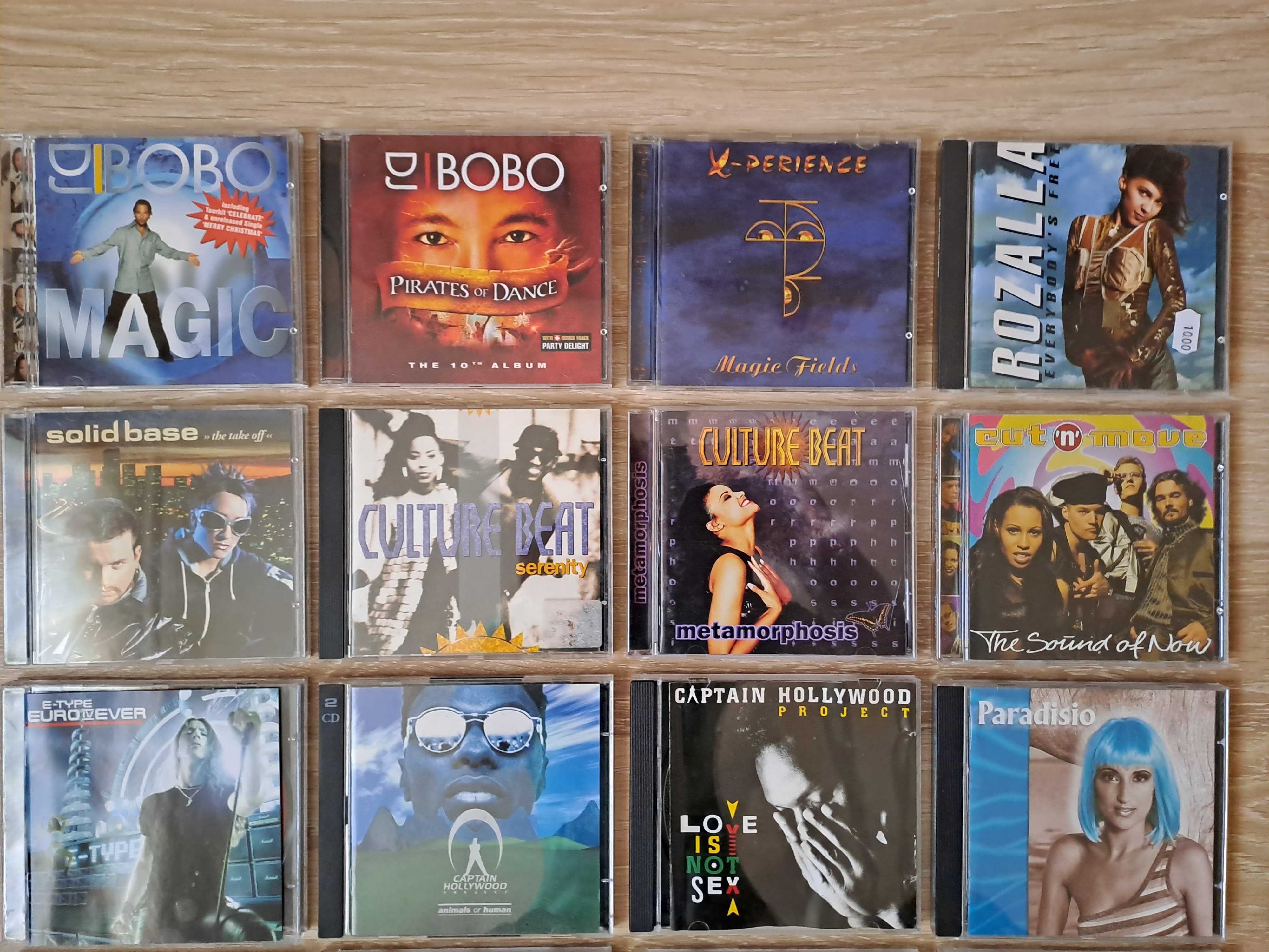 Colectie 10 CD Albume originale Euro-House, Electronica