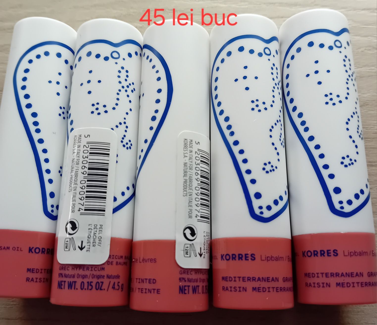 Balsam buze colorat kores