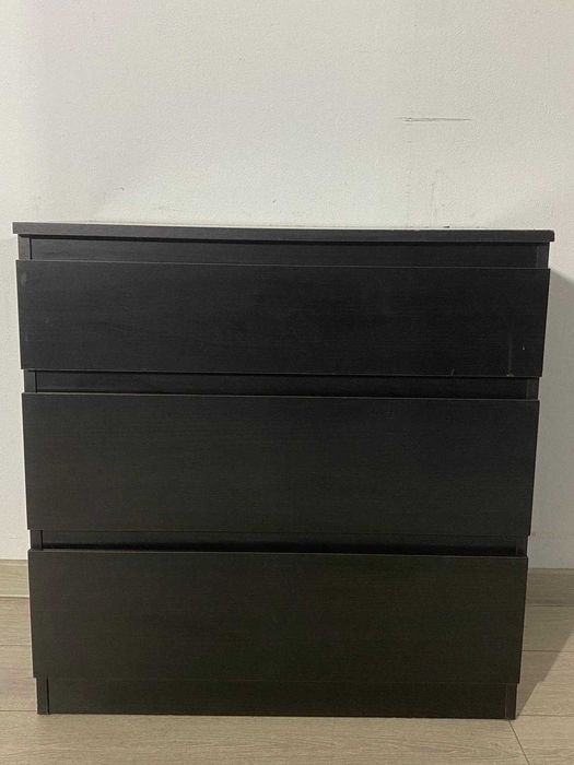 Comodă cu 3 Sertare; Dulap Depozitare; Comodă TV