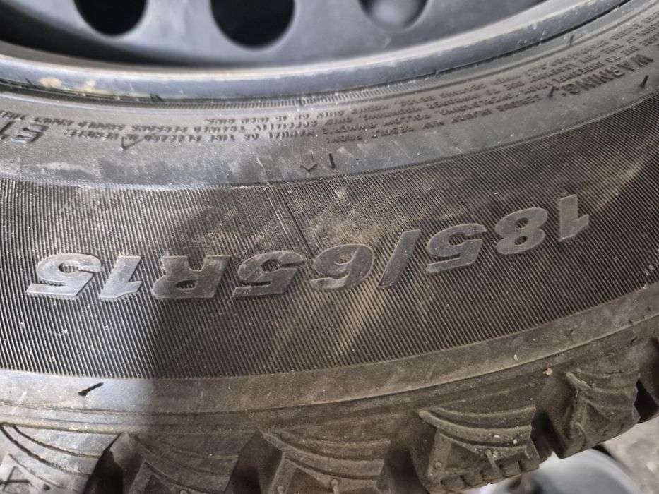 Шины с дисками и колпаком 4 шт 185/65R15 цена 120 тысяч тенге