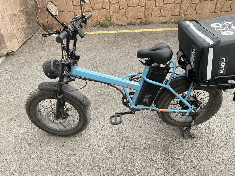 Электро велосипед гепард для курьяра