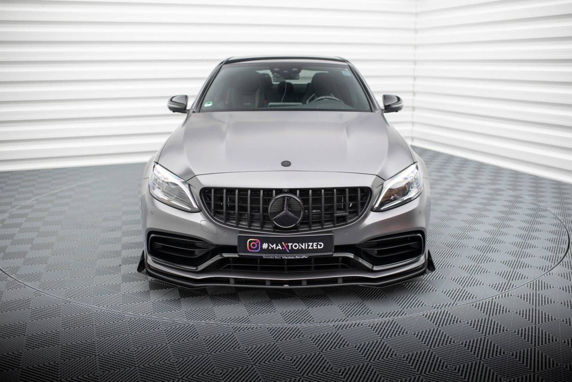 Pachet Exterior Prelungiri compatibil cu Mercedes C Class W205 C63 AMG Maxton Design
