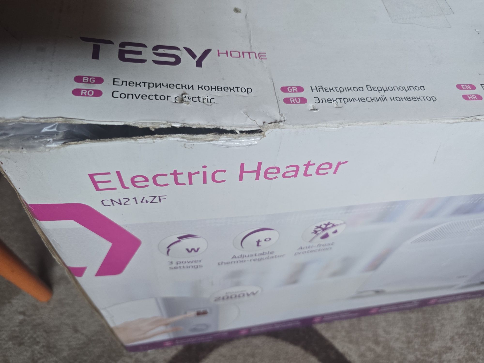 Електрически конвектор Tesy