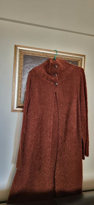 Haina bouclé maro de toamna