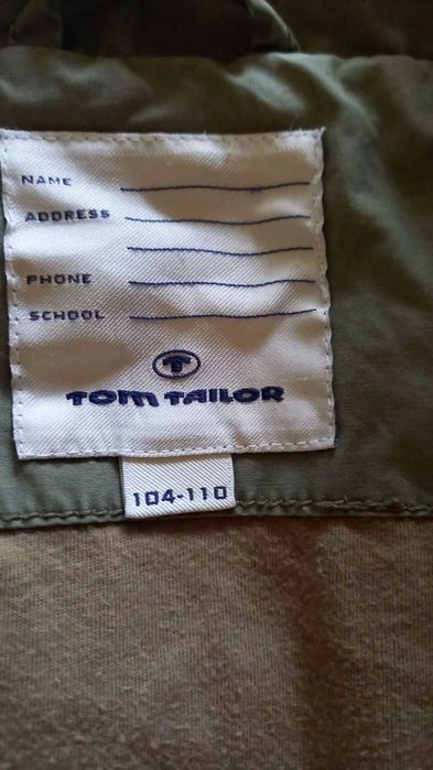 Чудесно  есенно яке за момче Tom Tailor.