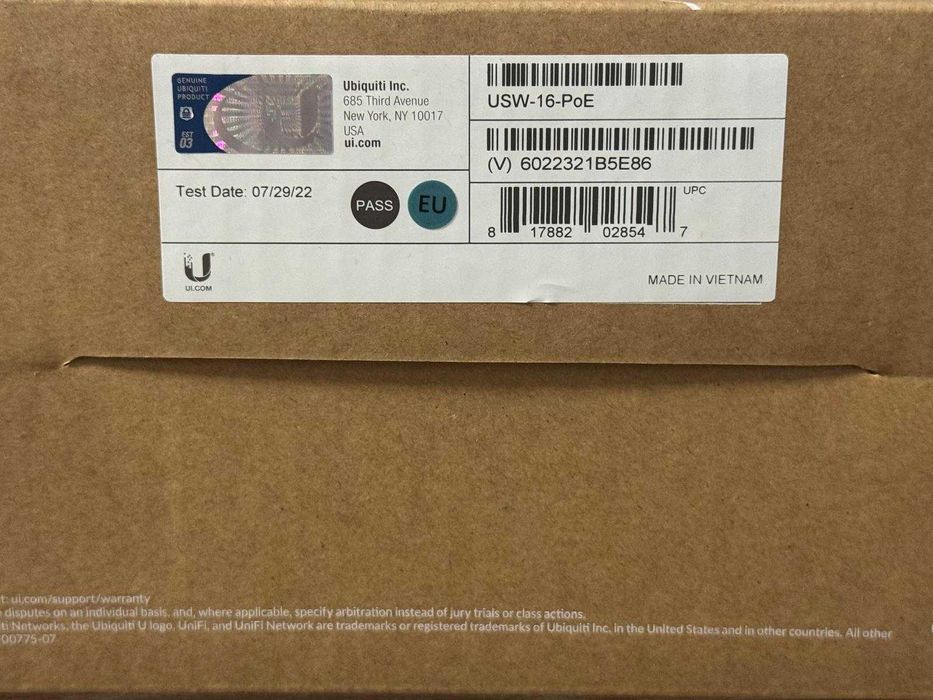 Vand Switch Ubiquiti USW-16 POE