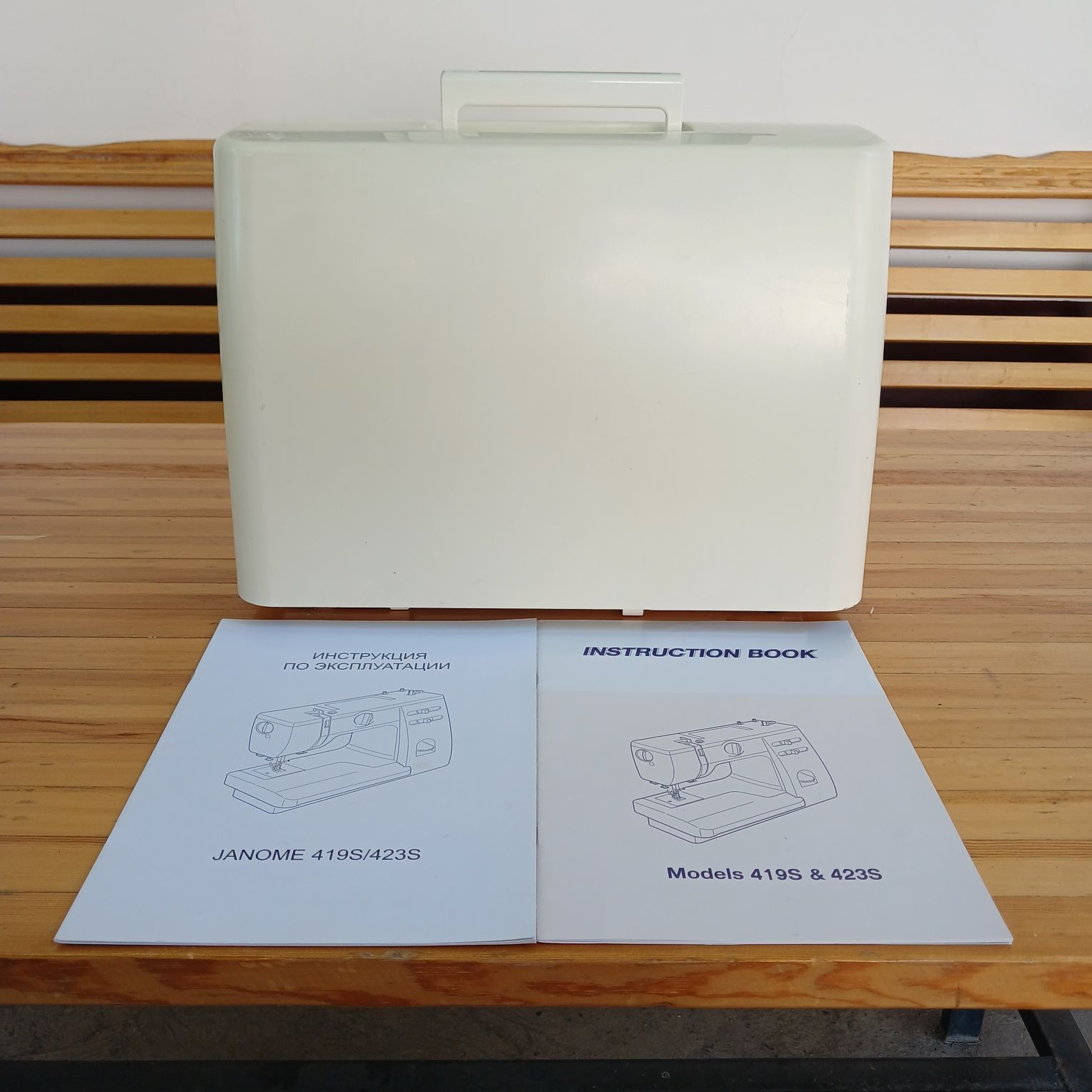 Janome 419S.Год гарантии/Металл/В комплекте.