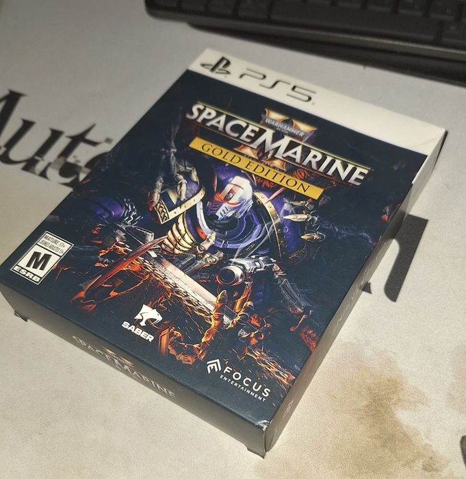 Space marine 2 steelbook стилбук