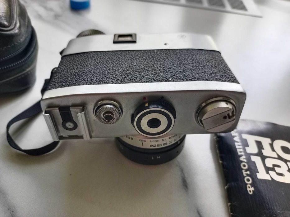 Раритетный фотоаппарат.