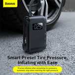 Автомобильный насос Baseus Dynamic Eye Inflator Pump For Car