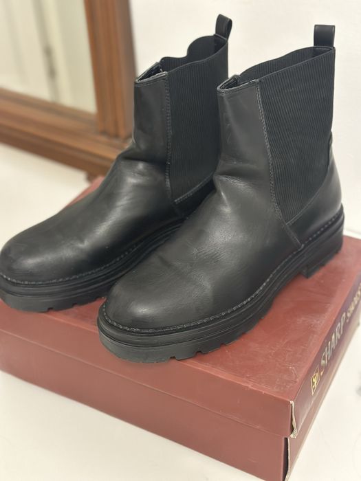 Сапоги осенние, без меха. 40 размер