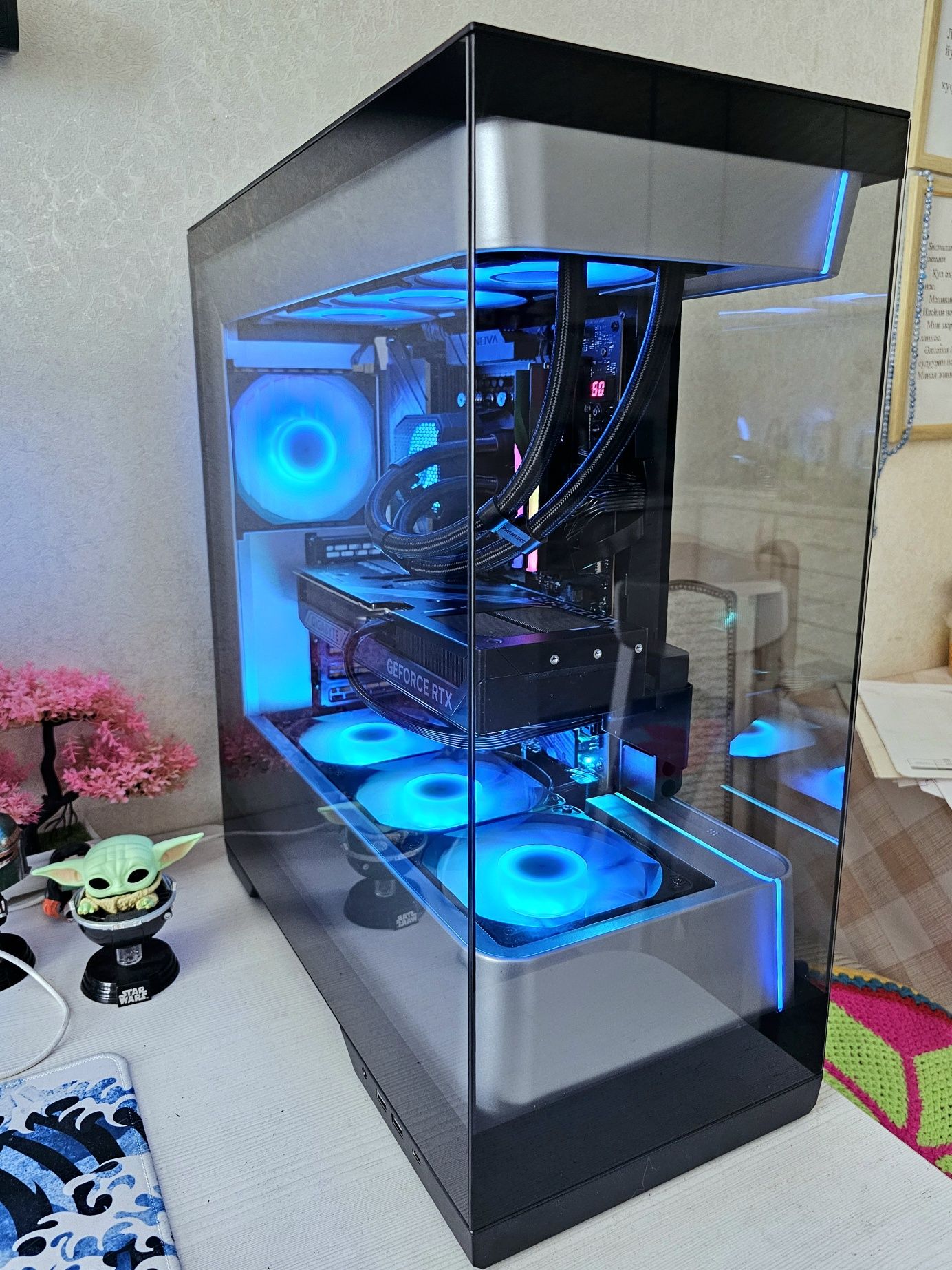 Ryzen 7 9800x3d, X870e, 5070ti, 32gb DDR5, 1TB SSD, игровой компьютер