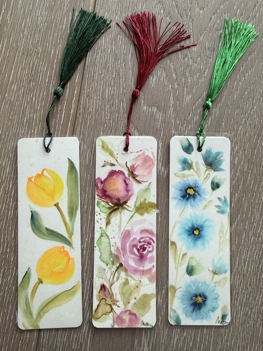 Mini picturi care pot fi semne de carte