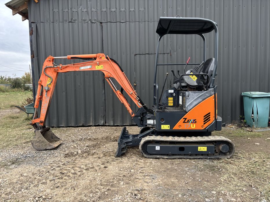 Miniexcavator 1.8 tone hitachi 17u bobcat kubota