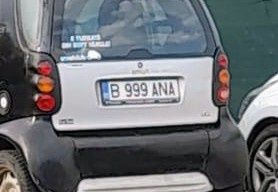 Se vinde nr de inmatriculare B999ANA