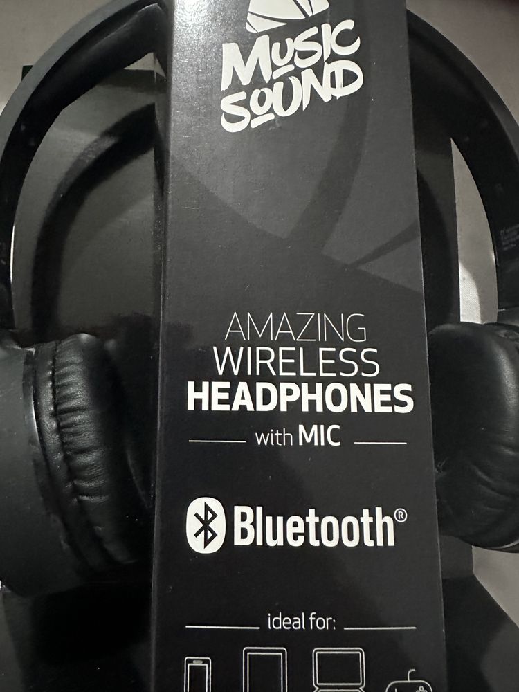 Нов bluetooth слушалки music sound