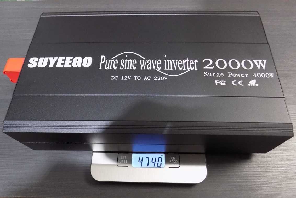 Инвертори Suyeego 2000W чиста синусоида с дистанционно управление