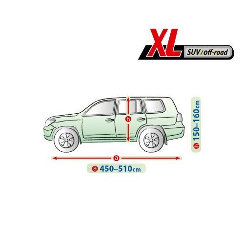 Prelata auto, husa exterioara Mobile Garage XL SUV lungime 450-510 cm