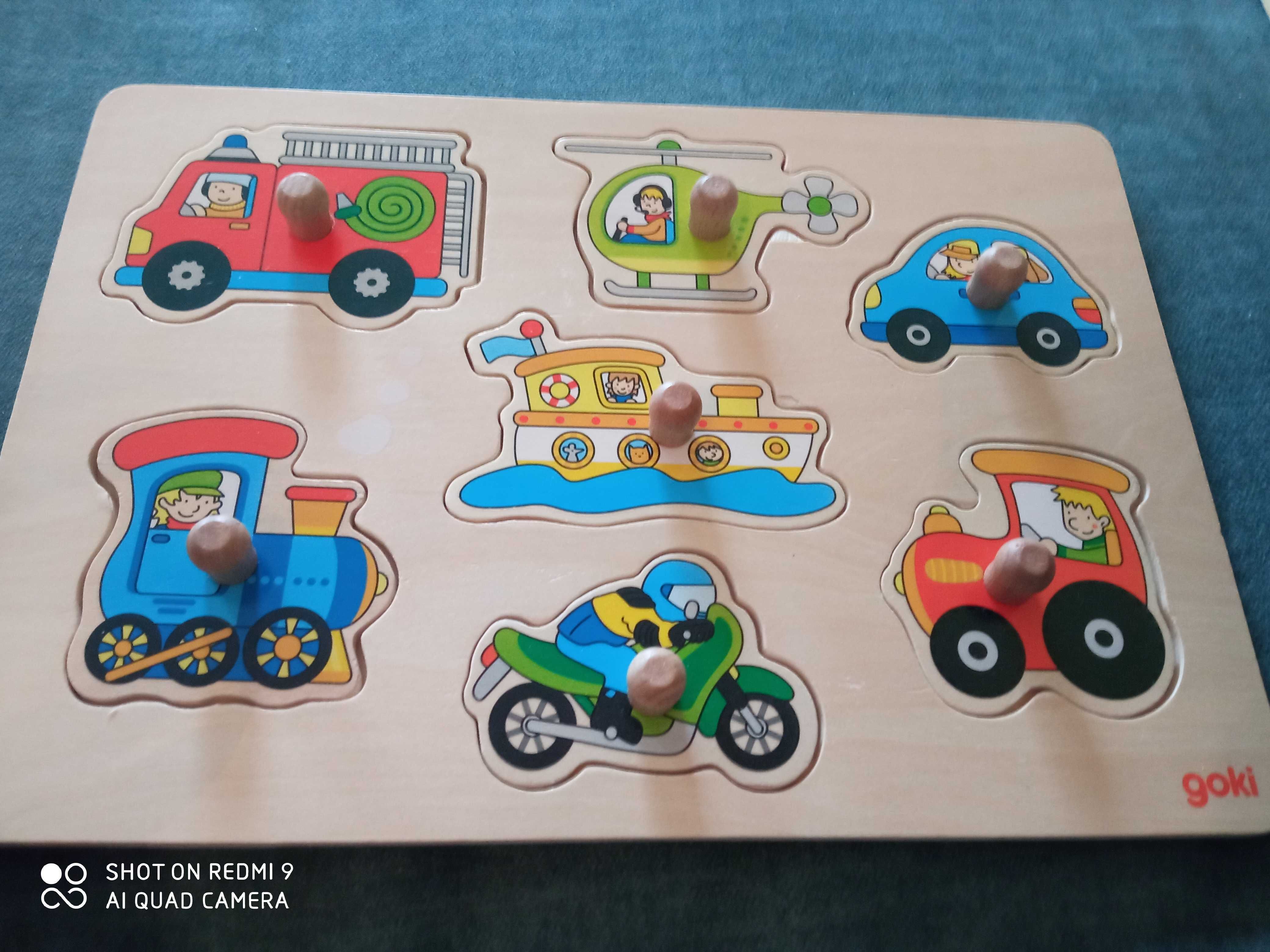 Лекарски комплект fisher price+2дървени пъзела