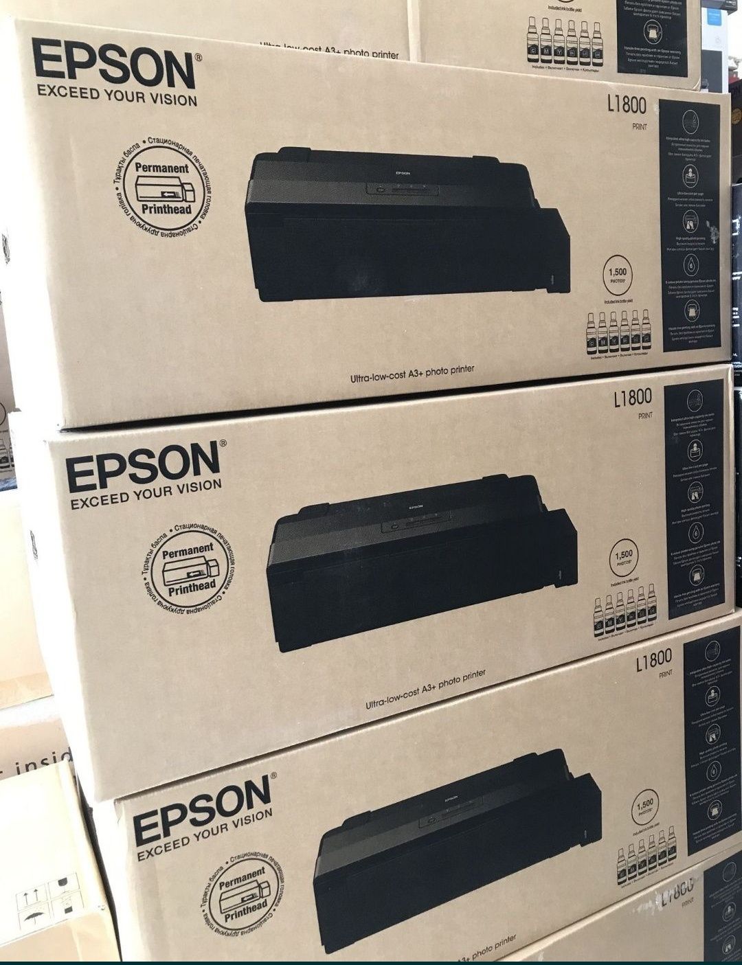 Принтер Epson L1800 (А3+) (Струйный) Гарантия+ доставка