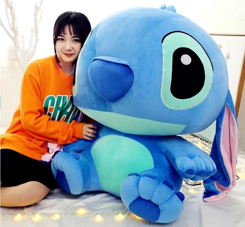 Гигантски плюшен Стич, 140см, Голяма Плюшена играчка Лило и Стич
