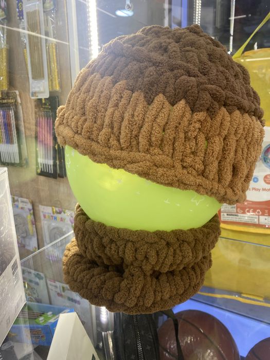 Продам шарф и шапку ручной работы