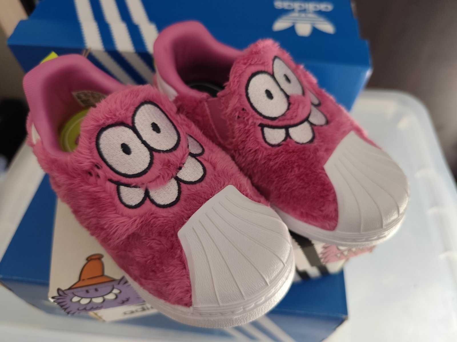 Оигинални детски обувки * ADIDAS & KEVIN LYONS SUPERSTAR * EU 24 - 27