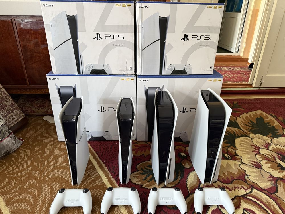 Ps5 Lar Sotiladi Koreyadan Kelgan Slim Va Fatlar
