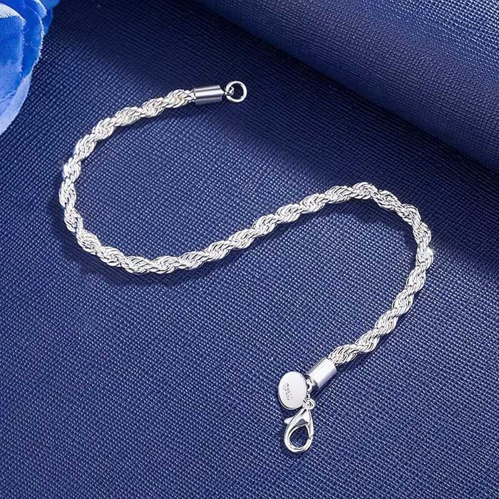 Bratara argint rope