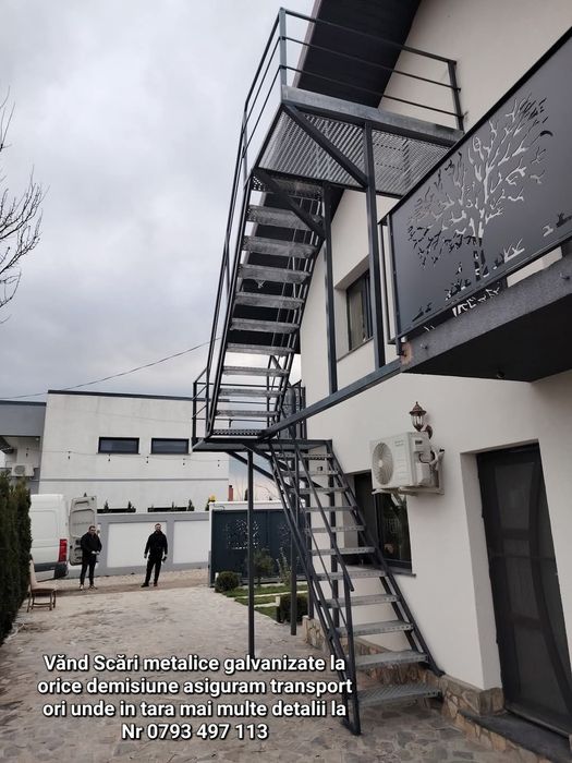 Scări metalice galvanizate la orice demisiune asiguram transport ori u