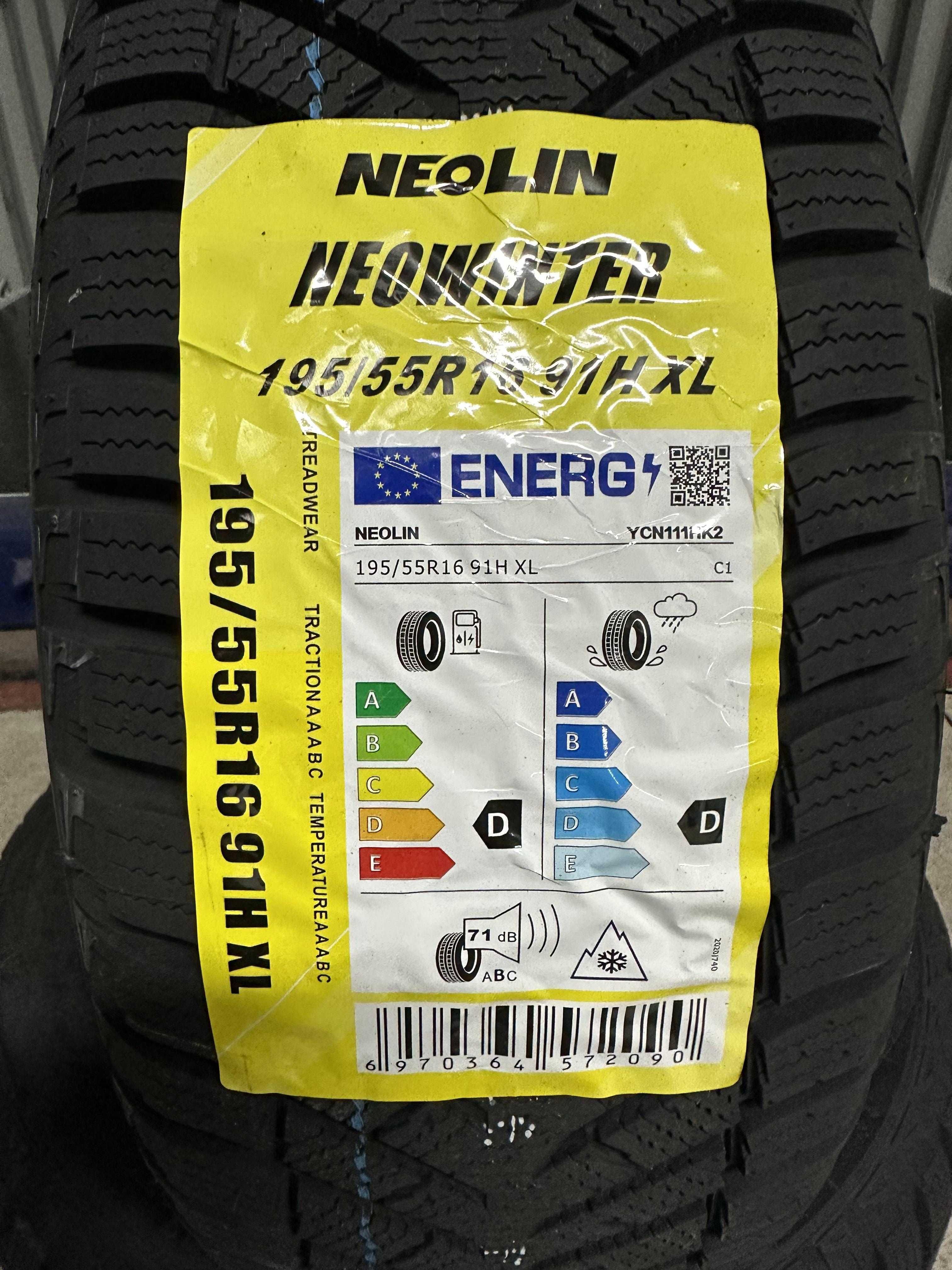 Нови зимни гуми NEOLIN NeoWinter 195/55R16 91H НОВ DOT