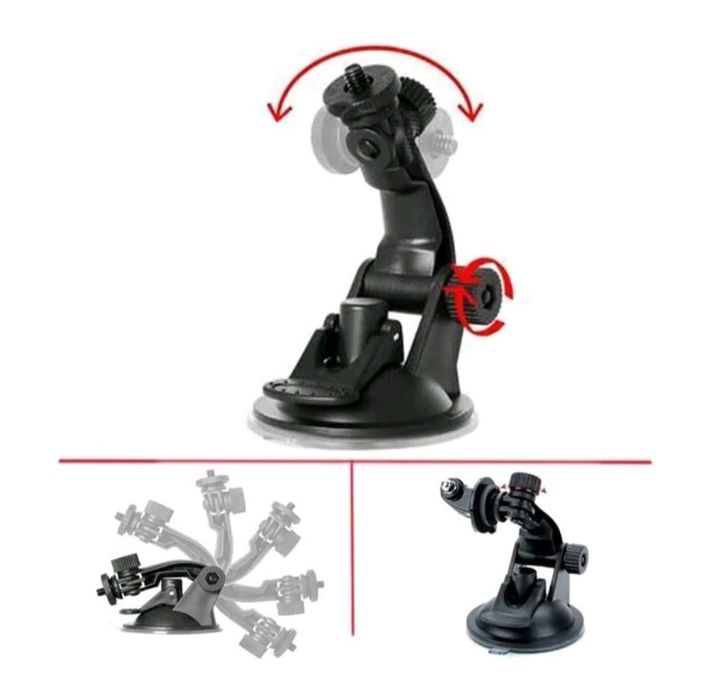 Suport GoPro auto cu ventuza