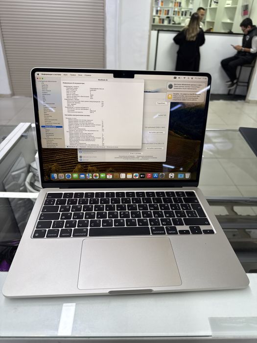 Apple Macbook Air M2 16/256gb состояние идеал